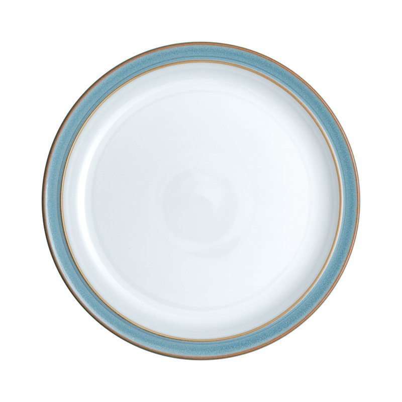 Azure Set of 4 Rimmed Medium Plates