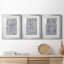 Vibrato I - 3 Piece Single Picture Frame Print Set-230130216-230130223