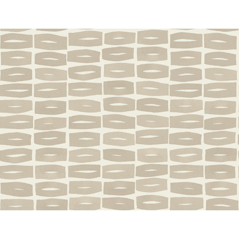 Papier peint carbone moderniste, Brun