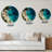 Aerial View of Blue Ocean Beach - Nautical & Coastal Wall Clock-1127411664