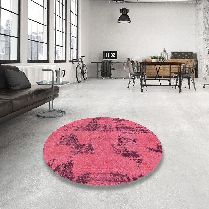 Akhir Abstract Indoor Rug, Round 8'