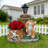 Cute Cat Planter Statue Garden Decor