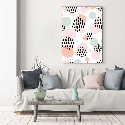 Abstract Background - Wrapped Canvas Print