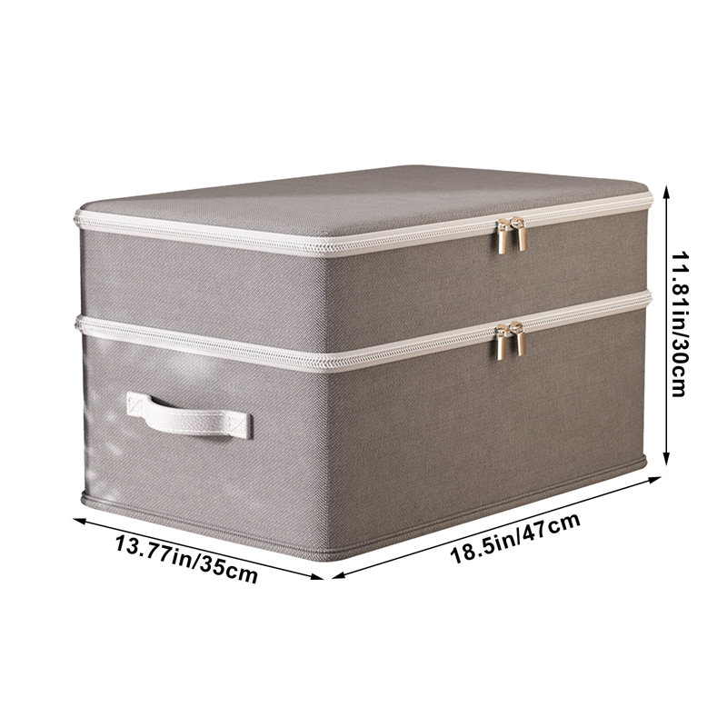 Seasonals Organizer Multifunctional Closet For Underwear Bra Clothes Storage Box Gods Household Double Layer Organizing Box