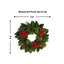26" Hydrangea Holiday Wreath With Magnolia Leaves And Berries