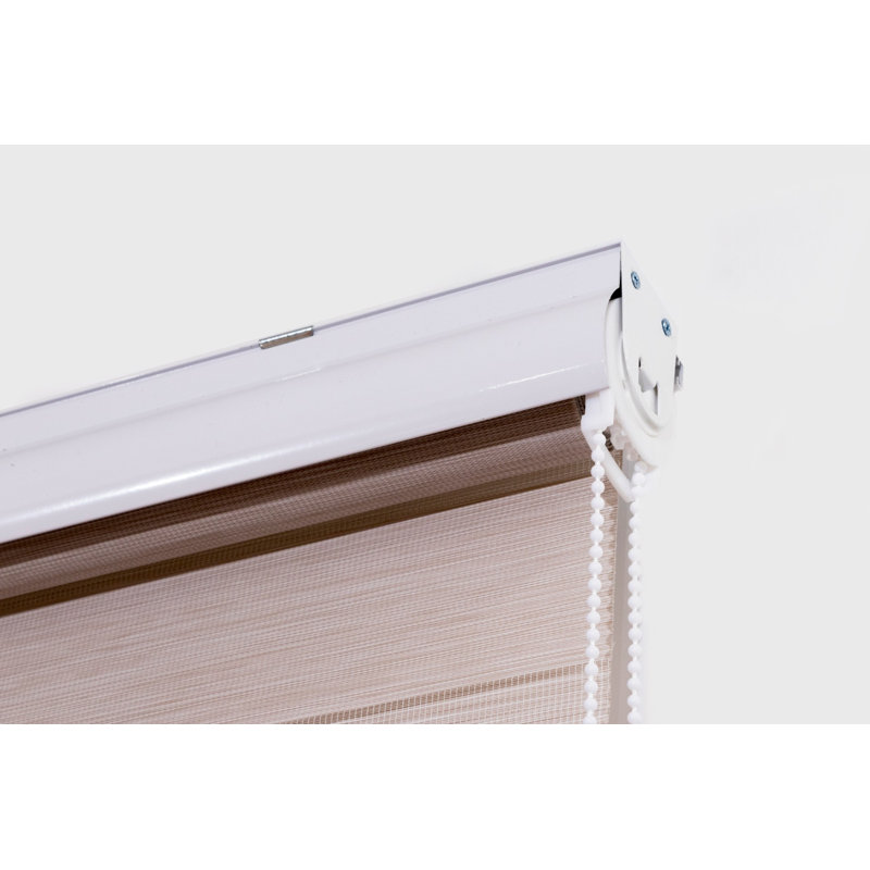 Semi Sheer Roller Blind, 250 cm L x 120 cm W, Grey