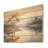 Lakes Serenity Charm Liquid Art - Lake River Wood Wall Art On Natural Pine Wood-786275237