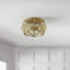 Plafonnier encastré 2 lumières 12,5 po