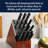 HENCKELS Solution 20-Piece Self-Sharpening Knife Block Set