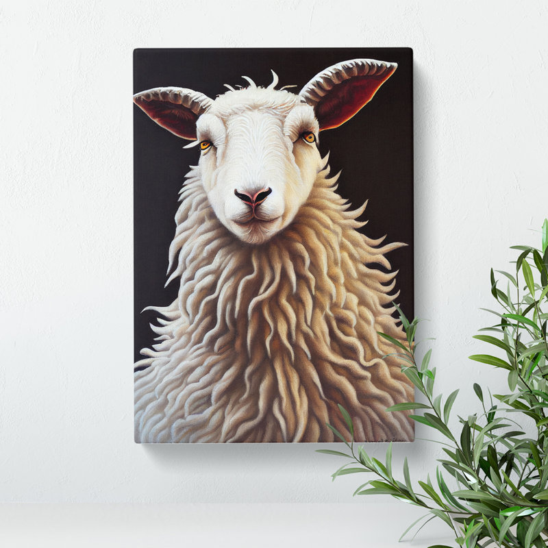 An Amazing Sheep - Wrapped Canvas, 76cm H x 50cm W x 3cm D