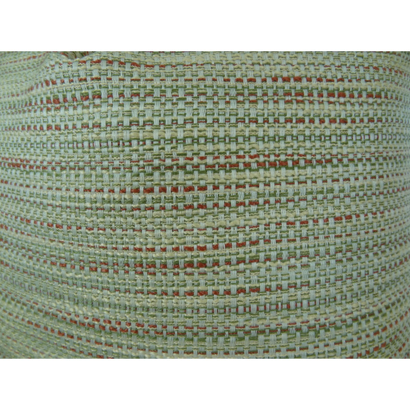 Honeysuckle Striped Reversible Throw Pillow, 18" x 18", Square