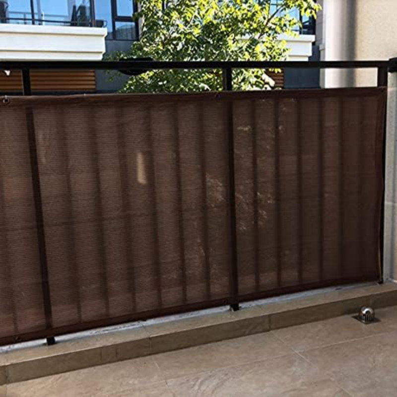Brown Aluminum Shade Mesh