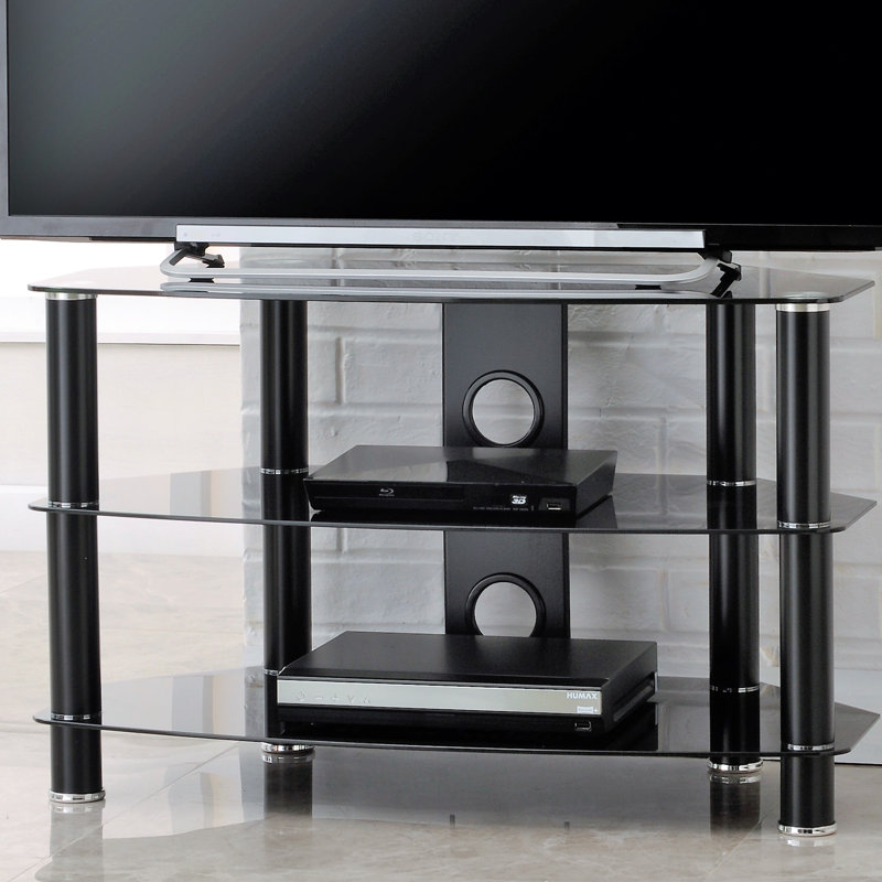 Mayaguana TV Stand, 51”H x 120”L x 40”W, Black