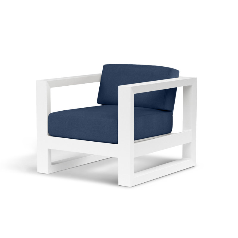 Newport Outdoor Lounge Chair, Spectrum Indigo Sunbrella®