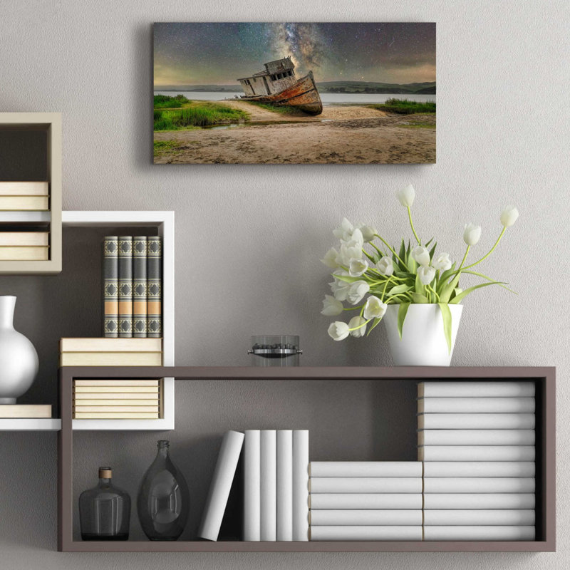 «Stranded» par Epic Portfolio, art mural en verre acrylique, H 12 po x l 24 po x P 0,2 po