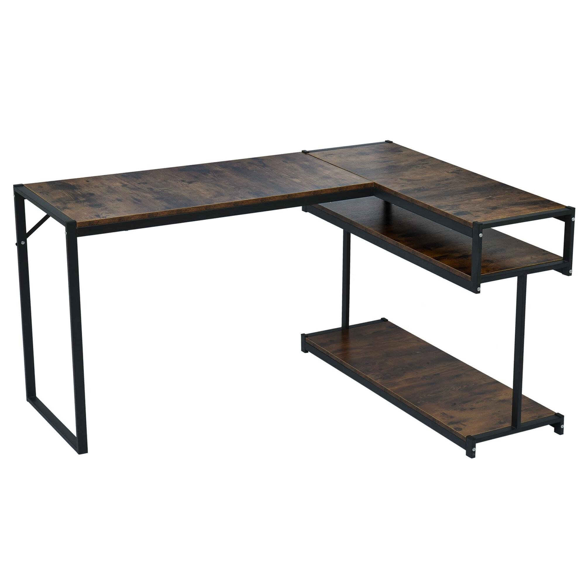 17 Stories L-Shaped Computer Desk | Wayfair