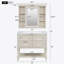 Meuble-lavabo moderne 36 po avec armoire à pharmacie 36 po-252794966