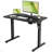 ERGOMAKER Electric Standing Desk，Height Adjustable Desk，55 x 23.6 Inches，with Splice Board，Child Lock & Memory Function,Walnut-122057582-129105980