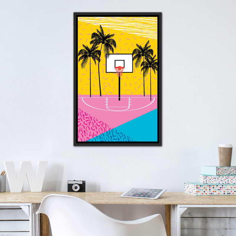 Dope - reproduction d'art, H 40 po x l 26 po x P 1,5 po, Toile avec cadre noir patiné, Pas de tapis