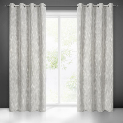 Caln Semi Sheer Curtains Single Panel
