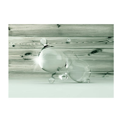 Light in Drops of Water Semi-Gloss Paste the Wall Mural
