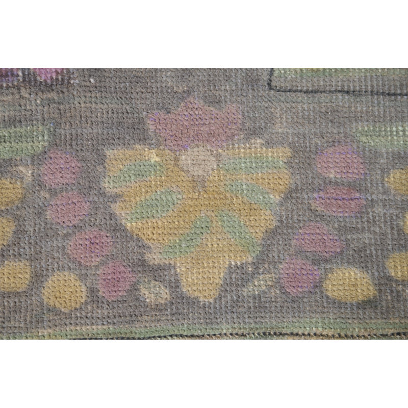 Tapis à motif persan Tabriz délavé surteint 8 x 11