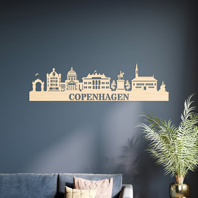 Handmade Cities & Countries Wall Decor on Solid Wood