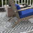 Patio Wicker Adirondack Chair With Ottoman-959466007