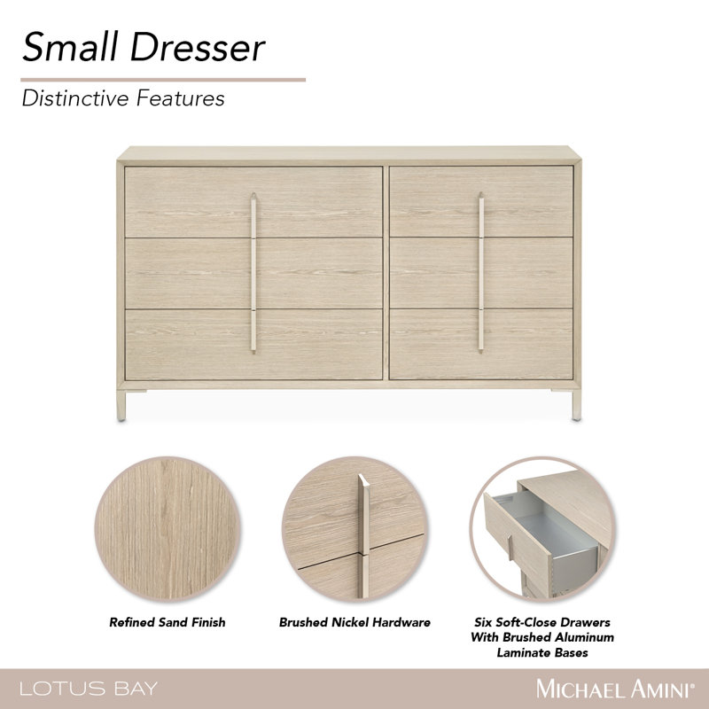 Lotus Bay Dresser, Small - Sand