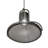 1 - Light Solar Black Mesh/Smoke Dome Pendant