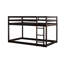 Lit mezzanine simple en bois massif Espace de rangement supplémentaire. Pour. Construire. Assemblage facile avec du bois. Maximisez l'accès à la chambre à coucher. Et attrayant. Trousse fournie-414722805