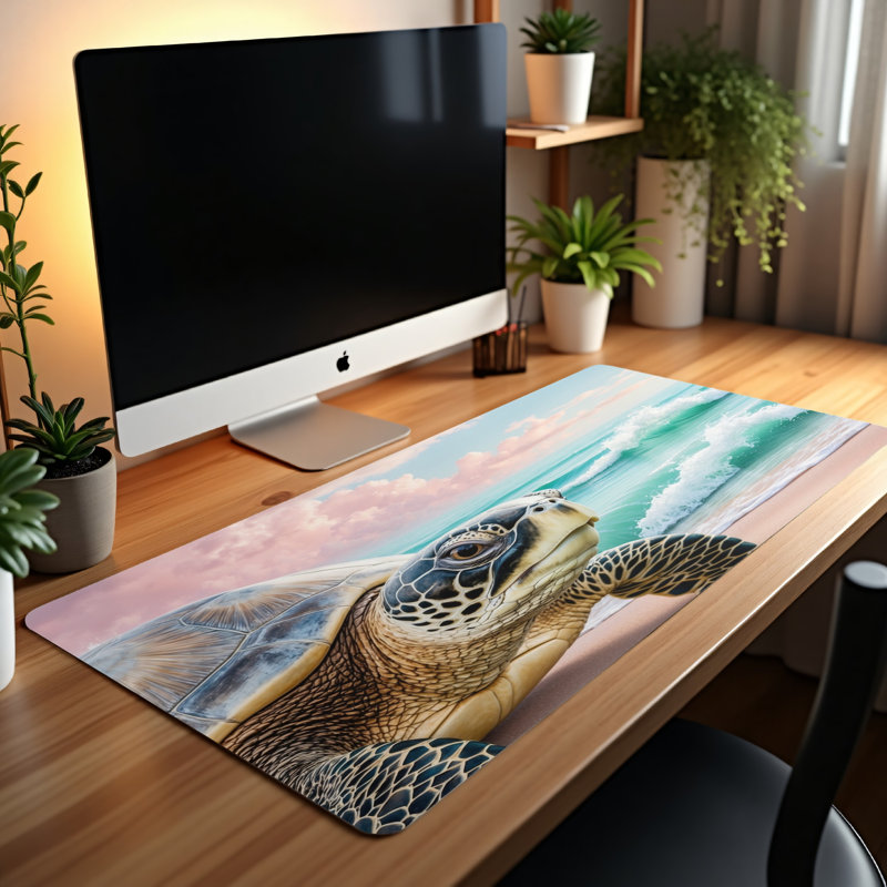 Polyester Desk Pad, 31.5x15.5