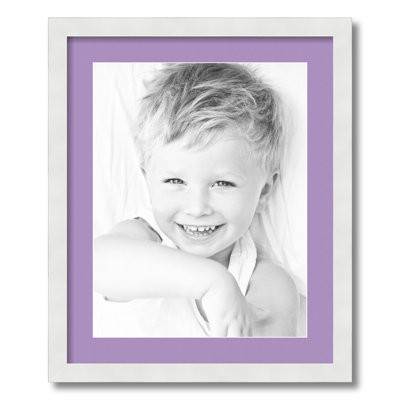 Wood Matte Picture Frame with Mat