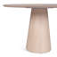 Modern Brazilian Burdon Wooden Top Round Dining Table-1551637689