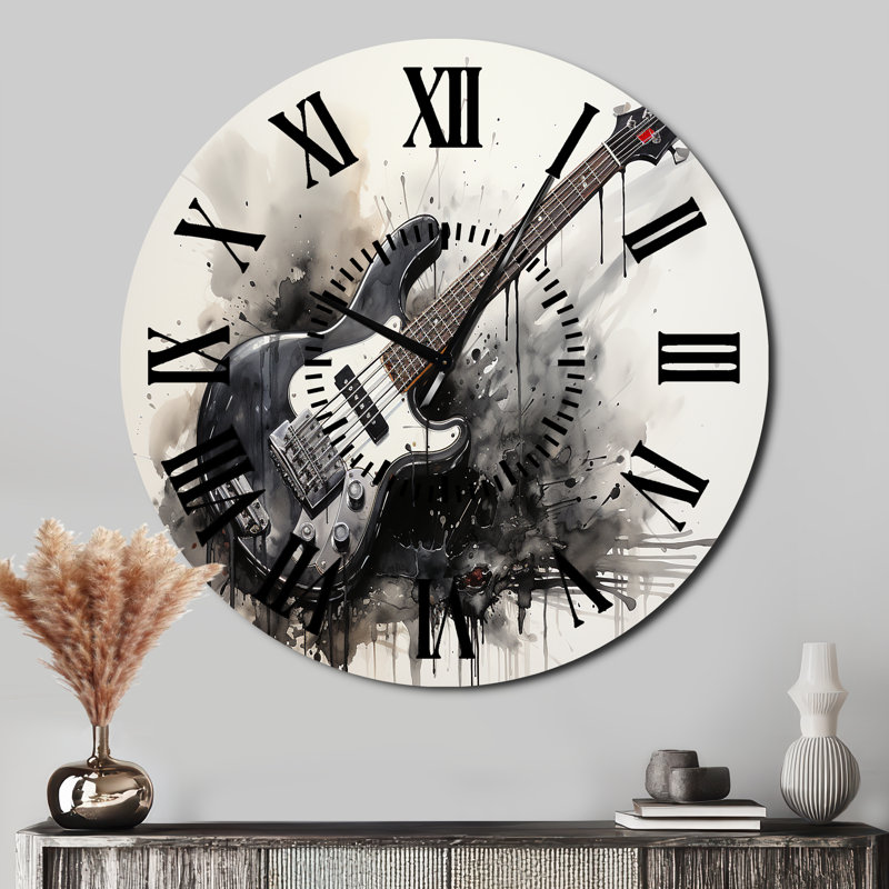 Horloge murale Brown, Surdimensionné