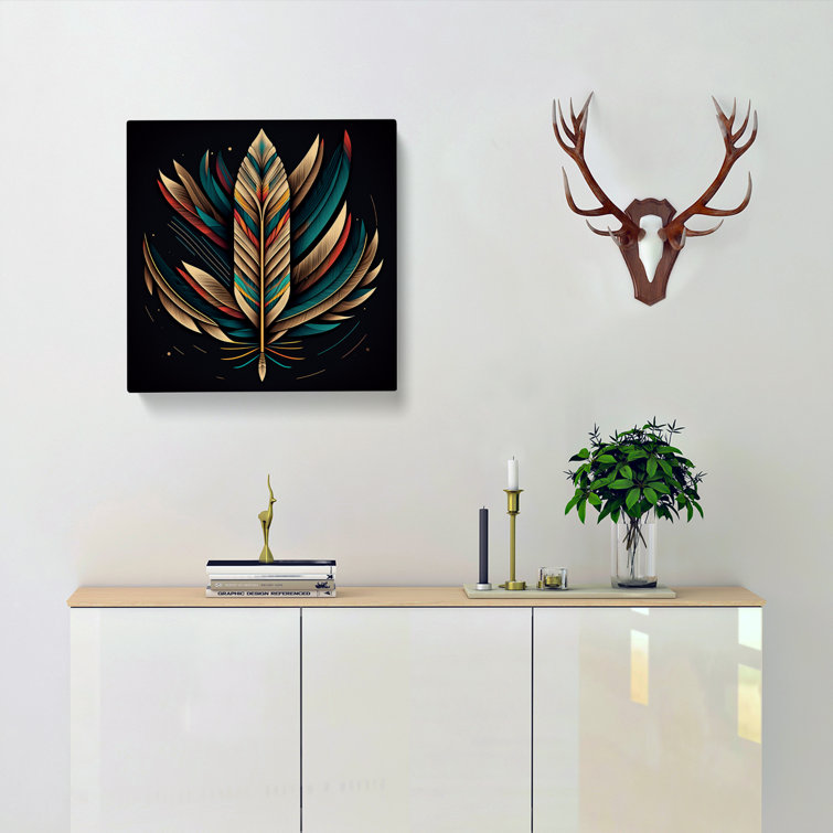 Feather Geometric No.1 - No Frame Print