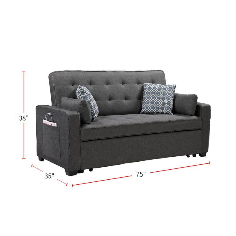 Upholstered 75'' Sofa