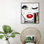 Le Rouge Face - Impression sur toile-22662420-25182800
