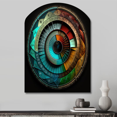 Ramos - Astrology Arch Shape Assymterical Wall Art