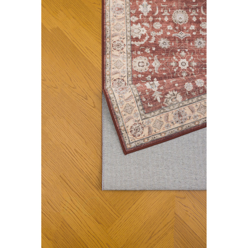 Premier GC_HAM4008 10X14 Red Area Rug, Rectangle 9'10" x 13'11", Red