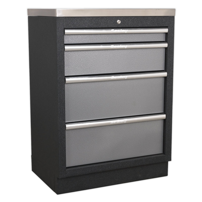 Metal Single Storage Cabinet ( 91cm H x 68cm W x 46cm D)