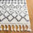 Lia Fringe Shag Performance Southwestern Rug-2010710059
