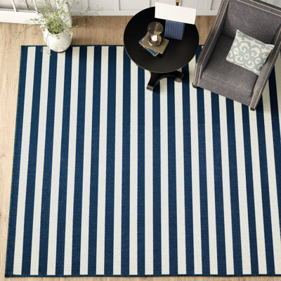 Adrienne Striped Indoor / Outdoor Rug