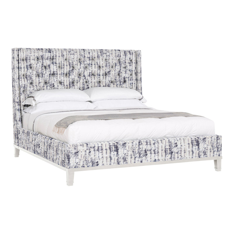 Michael Weiss Solid Wood Wingback Bed, Ozark Marina, Casa Blanca