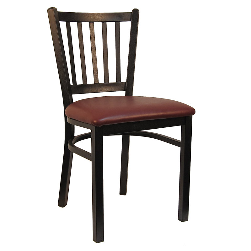 Chaise verticale rembourrée, Bourgogne