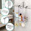 Organisateur de panier de douche suspendu No-Drill-604759249