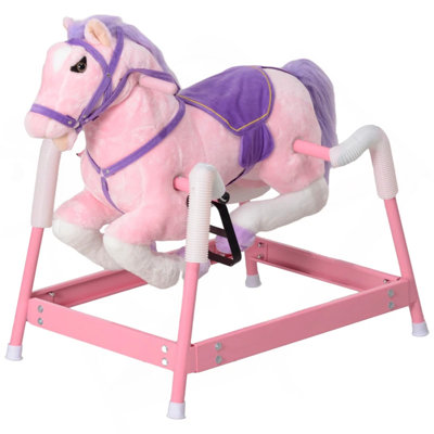 Doux cheval à bascule, cheval à bascule