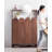 58.27" Brown Rectangular Solid Wood Shoe Storage