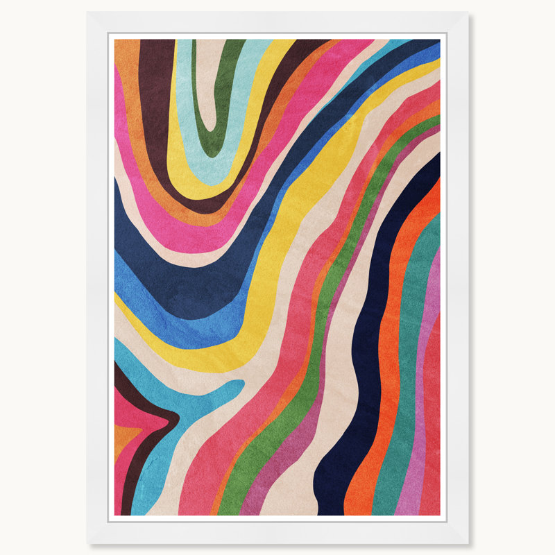 Couleur débit rivière, Cadre blanc