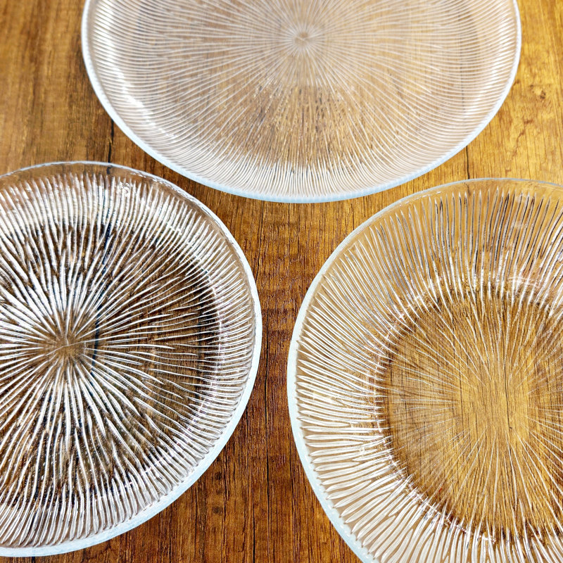 Ensemble 12 pièces de vaisselle en verre allant au micro-ondes et au four